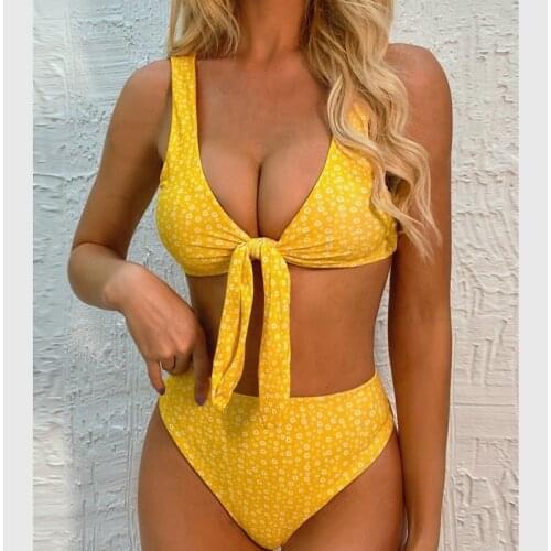 2 Piece Bikini Tie Dye Swimwear Swimsuits Sexy Bathing Suit Biquini Neon Swimming Suit for Women Maillot De Bain Femme Monokini