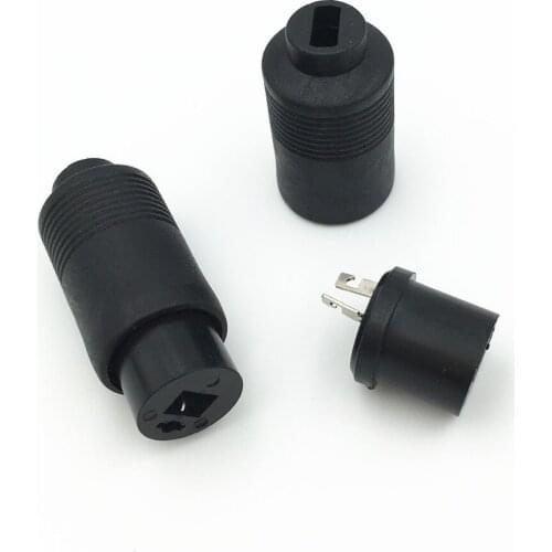 500Pcs lot 2 Pin DIN Female Speaker Plug 2-Pin Plug Hifi Loudspeaker Solder adapter Selling
