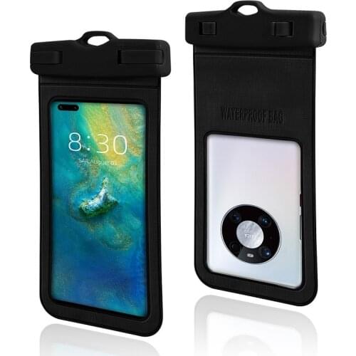 7.2 Inch Big Screen Phone Case IPX8 Deep Waterproof Clear Mobile Cover Case Bag Dry Bag For Diving Swimming Surfing Water Games