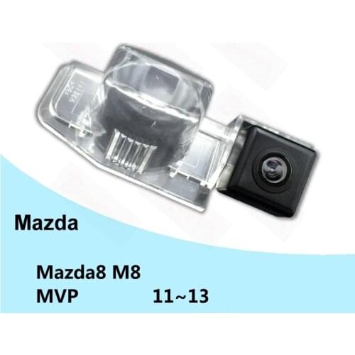 BOQUERON for Mazda 8 Mazda8 M8 MVP 11~13 Car rear view camera trasera Auto reverse backup parking Night Vision Waterproof HD