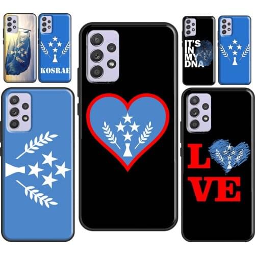 Kosrae Flag Case For Samsung A71 A51 A41 A31 A20e A21S M31 A02 A30 S A40 A50 A70 A12 A72 A52 Cover