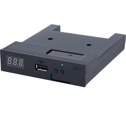 Black SFR1M44-U100K 5V 3.5 1.44MB 1000 Floppy Disk Drive to USB emulator Simulation Simple plug For Musical Keyboad