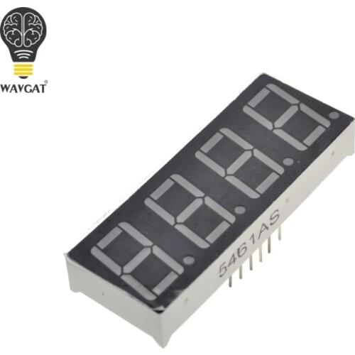 0.56 inch 4bit Common Cathode Digital Tube Red LED Digit Display 7 Segment 0.5inch 0.5 0.56 inch 0.56'' 0.56in. 4 Four bit