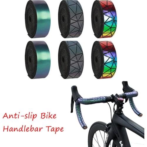 Quality EVA PU MTB Bike Straps Tape Breathable Sweat-absorbent Shockproof Shockproof Handlebar With Color Surround With Plug