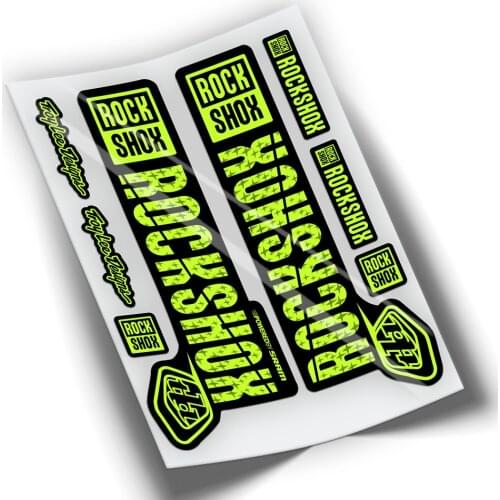 Pegatinas hairpin clip ROCKSHOX TROY LEE DESIGNS WP282