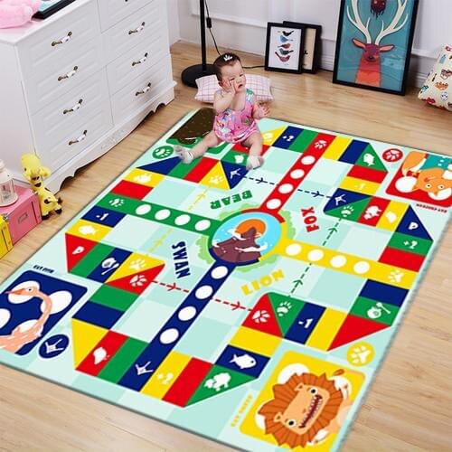 New cartoon baby carpet livingroom bedroom floor mat animal game kids room play rugs bathroom soft sofa parlor home Decorative