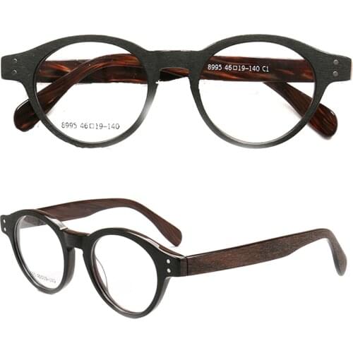 Women round eyeglasses frames men eyeglass frame Hand Made acetate Retro glasses frame 2020 fashion lightweight prescription