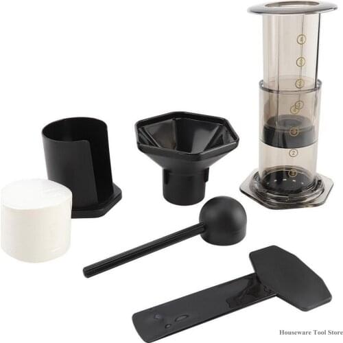 Portable Filter Glass Espresso Coffee Maker Cafe French Press CafeCoffee Pot For AeroPress Machine