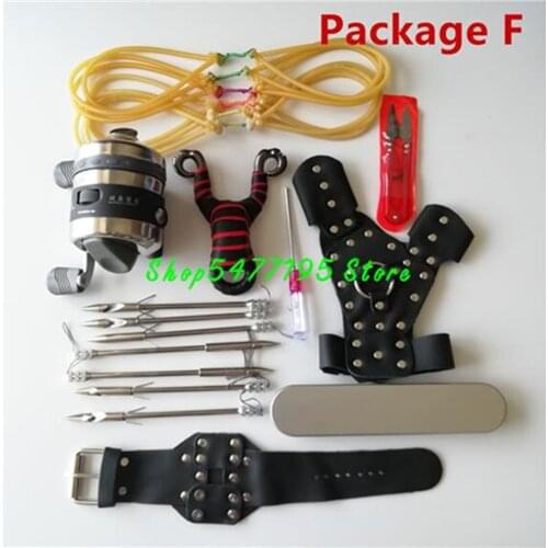 Professional Catapult Full Set Fishing Slingshot Arrow Slingshot Powerful Fishing Catapult Super Strong Slingshot Hunting