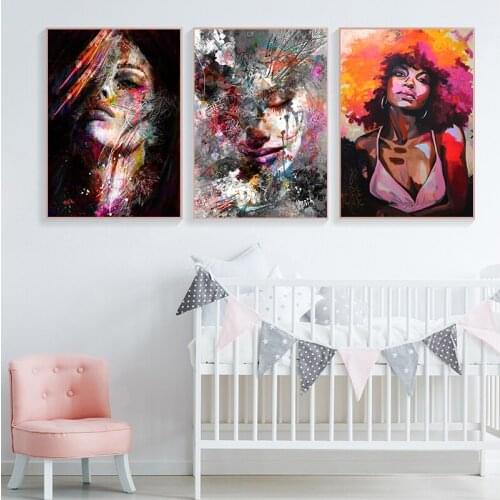Nordic Canvas Painting Fashion Sex Figure Picture Wall Art Home Decor Living Room Girl Bedroom Abstract Art Oil Painting