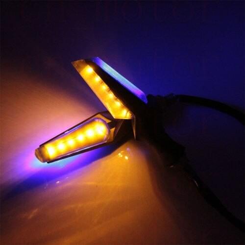 LED Turn Signal Blinker Lights Indicator Lamp For Honda CBR250R CBR600RR Triumph Yamaha Suzuki Kawasaki KTN Street Bike