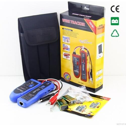 NF-806 UTP STP Cat5 Cat6 RJ45 LAN Network Cable tester wire tracker line finder