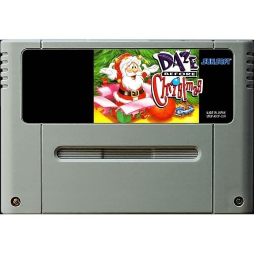 16Bit Games ** Daze Before Christmas ( PAL European Version!! )