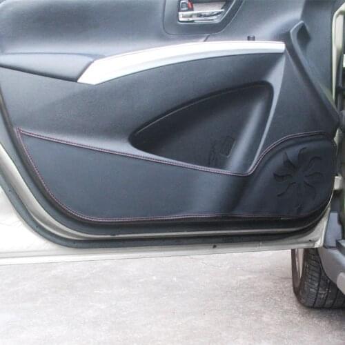 4pcs for SUZUKI S-CROSS Car door kicking cushion protect Anti dirty decorate