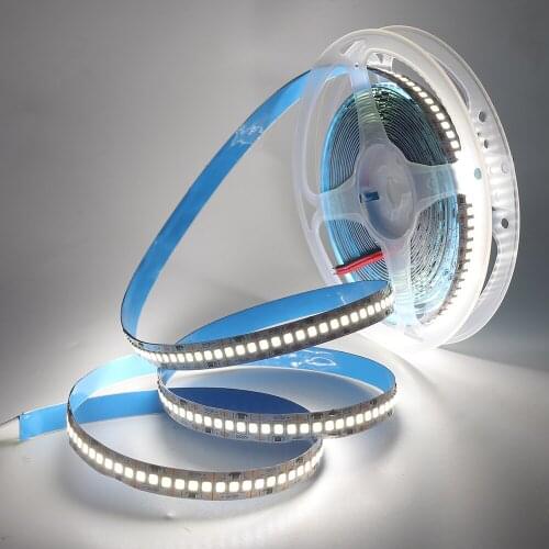 5m LED Strip DC12V 2835 60 120 240 480LEDs/m Flexible LED Rope Ribbon Tape LED Light Lamp Indoor Decoration
