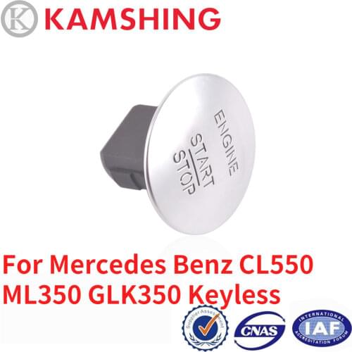 CAPQX For Mercedes Benz CL550 ML350 GLK350 Keyless Engine Ignition Starter Switch Go Start Stop Push Button 2215450714 33161207
