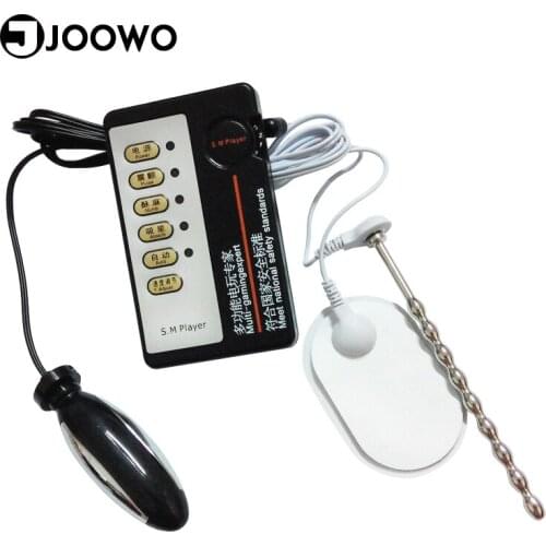 Eroticos Sex Electro Stimulation Toys For Sale Male Chastity Electric Machine Anal Urethra Penis Plug Body Massager katheter