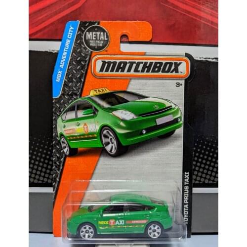 Matchbox 1/64 Toyota Prius Taxi Collection Metal Die-cast Simulation Model Cars Toys