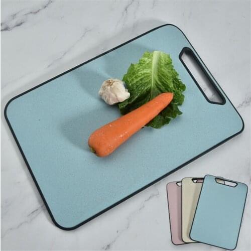 Cutting Board Wheat Straw Outdoors Camping Vegetable Fruits Meats Cutting Chopping Non Slip Healthy Kitchen Supplies