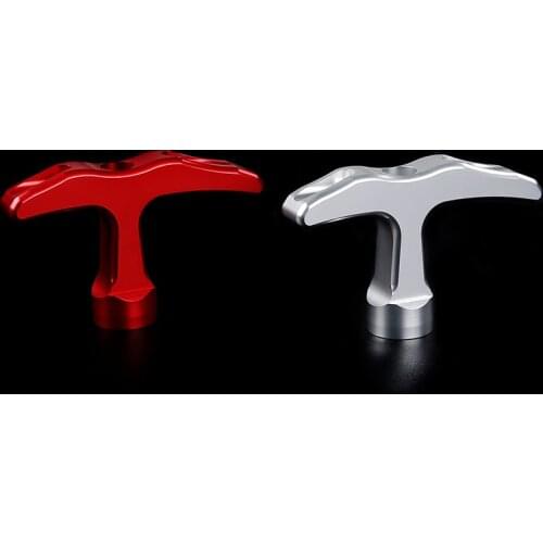 Alloy CNC Easy To Start Pull Starter Handle Fit for 1/5 HPI ROVAN ROFUN KM BAJA Losi 5ive T FG Rc Car Spare Parts