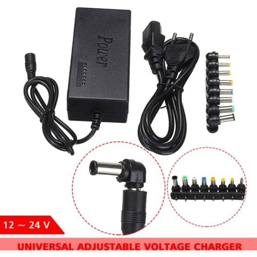 Pohiks 1pc DC 12V-24V 4-4.5A 96W Laptop Adapter Universal AC Power Supply Charger for ASUS DELL Lenovo Toshiba Laptop