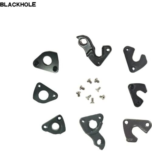 Cycling Rear Derailleur Hanger 135x9mm and 142x12mm Hook With Axle Thru Mountain Bike Road Frame Lug Screws Alloy Bicycle Parts