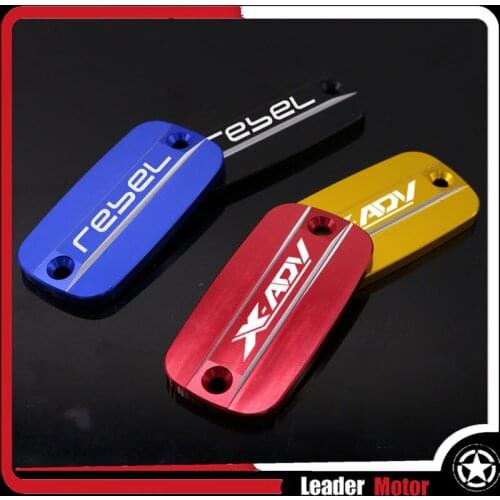 Front brake fluid reservoir cap cover For HONDA X-ADV X ADV Rebel 300 Rebel 500 CMX 300 CMX 500 17-20 CRF1000L Africa Twin 15-17