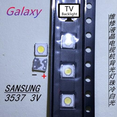 20PCS/Lot FOR Maintenance Samsung led LCD TV backlight light source light source light strip 3537 3535 3V beads SAMSUNG 1W
