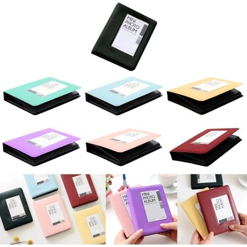 64 Pockets Photo Album Book 3inch Album Wedding Party Photos Family Memories Gifts for Fujifilm Instax Mini 9 8 7S 90 70 50 25S
