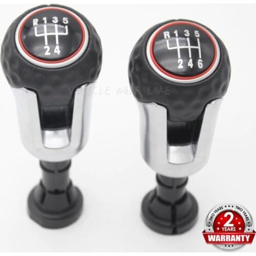 For VW Golf 7 A7 MK7 GTI GTD 2013 2014 2015 2016 2017 2018 Car-Styling New 5 Speed 6 Speed Gear Stick Lever Shift Knob