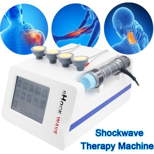 EMS Shockwave Therapy Machine For ED Treatment Shoulder Pain Relief Lattice Ballistic Relax Muscle Extracorporeal For Home Use
