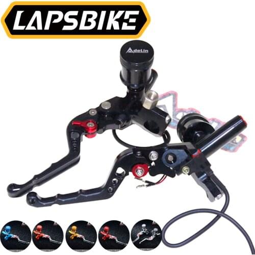 Adelin Motorcycle Brake Master Cylinder 7/8"/22mm CNC Hydraulic Clutch Handle Lever Universal For Yamaha Honda Kawasaki SUZUKI