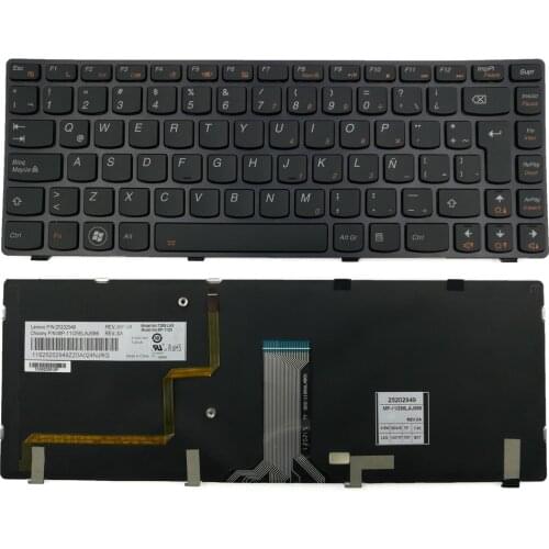 OVY LA Latin laptop keyboard for LENOVO y480 Y485 Y485N Y485P Y480N Y480A Y480M with Backlit KB hot sale Spanish 25202949