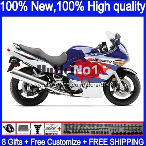 Body For SUZUKI KATANA GSX750F GSXF750 2003 2004 05 06 07 Black Blue 13MC.89 GSXF 750 600 GSXF600 03 04 2005 2006 2007 Fairing