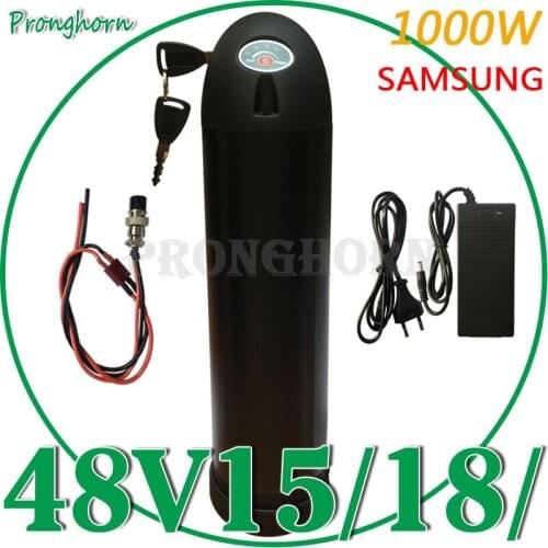 48V Battery48V Ebike battery 1000W 750W 500W48V 8Ah 10Ah 12Ah 13Ah 15Ah 16Ah 18Ah Electric Bike Lithium Battery With 2A Charger
