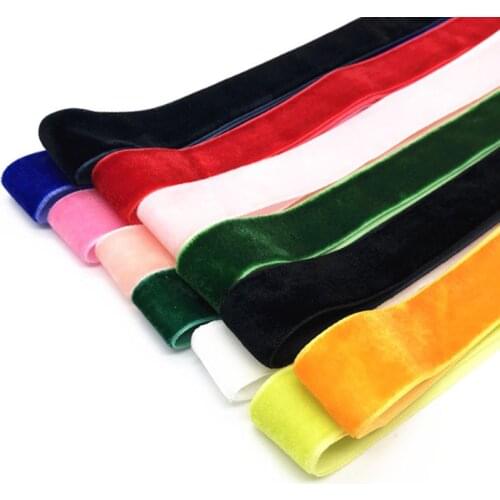 Fashion Velvet Shoelace Women Vintage Trendy 100cm Boots Shoelaces Ribbon One Side Multi Color Athletic Sports Shoe Lace Strings