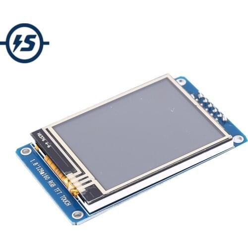 RGB TFT LCD Touch Display Module ST7735 Driver 128*160 3.3V IPS LCD 1.8 inch SPI 128x160
