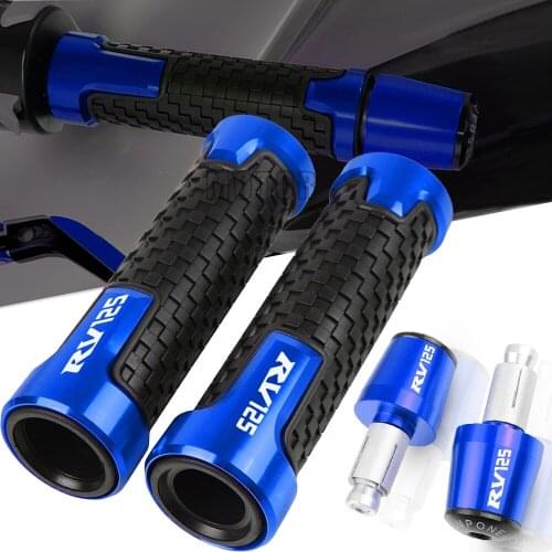 Motorcycle Accessories 7/8" 22MM Handlebar Grip Ends Handle Grips End Cap Plugs For Suzuki RV125 RV 125 2003-2016 2015 2014 2013