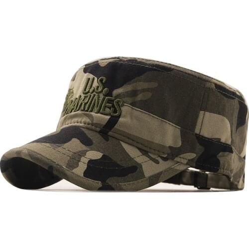 New Camouflage Baseball Cap Men/Tactical US Army/Marines/Navy/Cap Trucker Flat Caps Men Baseball Camo Cap Bones Snapback Gorras