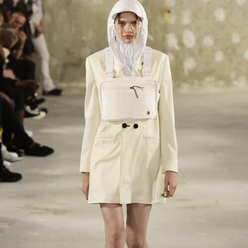 Unisex Tactical Chest Bag Hip Hop Streetwear Men Chest Rig Bag Kanye West Fashion Multifunction Vest Chest Pack Male Waist Packs