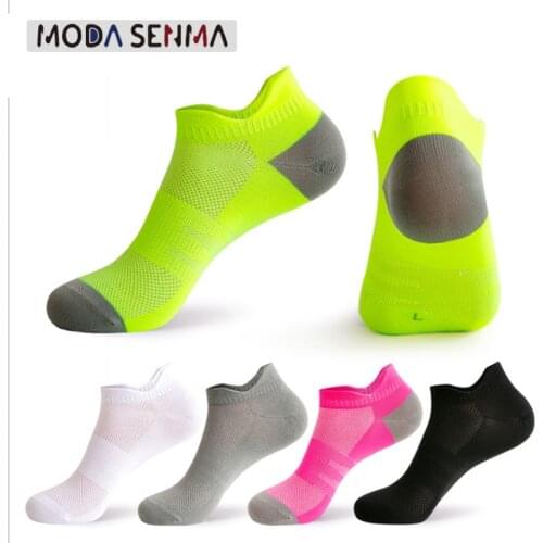 Professional Sports Socks Womens Running Socks Mens Marathon Summer Shallow Mouth Thin Breathable Fitness Quick-Dryin Gym