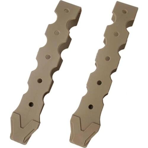 New Tactical Vests MOLLE Quick Release Belt Long Strip for Waist Band BK/CB 2pcs