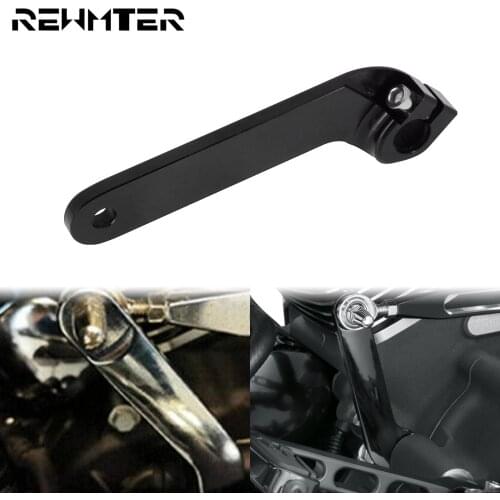 Motorcycle Shifter Shaft Lever Black Arm Rod Lever For Harley Touring Road King Electra Glide FLT FLHT FLHTCUTG 84-2021 FL Trike