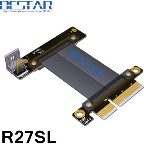 SFF-8639 U.2 U2 To PCI-E 3.0 4x PCIe x4 / M.2 NGFF Key M Riser Adapter Card Cable 20cm 30cm 50cm 80cm For U.2 NVME SSD