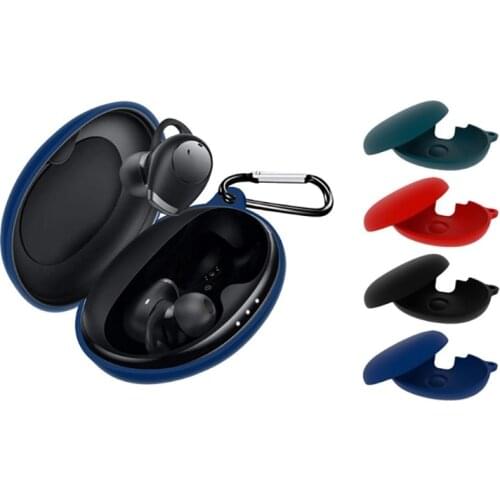 Silicone Carrying Case Anker Life A2 Earbuds Box Portable with Hook Headphone with Personnized Design Color-Optional