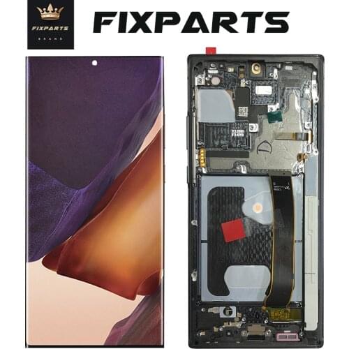 SUPER AMOLED LCD For Samsung Galaxy Note20 Ultra LCD Display Touch Screen Digitizer Assembly SM-N985F LCD For Note 20 Ultra
