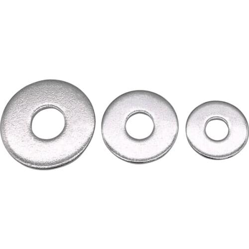 10pcs M8 M10 M12 M14 M16 Increase wide flat washers adjustment washer metal meson gaskets stainless steel gasket