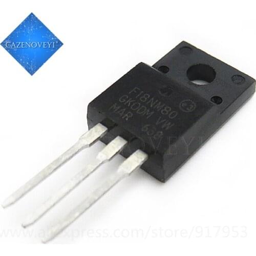 10pcs/lot STF18NM80 F18NM80 TO-220F 800V 17A In Stock