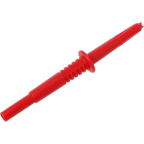 2 Pcs Copper Rod Multimeter Testing Probe 4mm Socket Type Probe Banana Connector