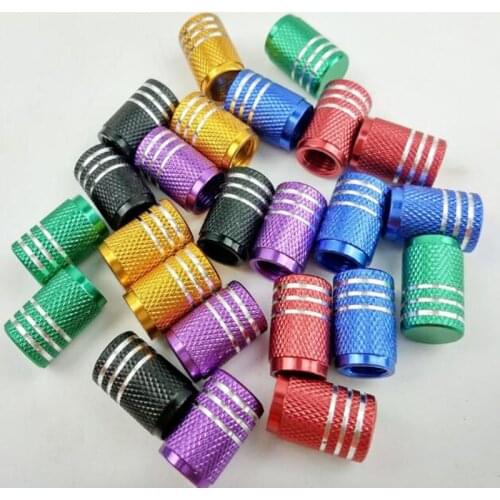 2pcs/lot Car Styling Car Tire Valve Stem Caps Aluminum Car Valve Cap Cover Decoration Tools